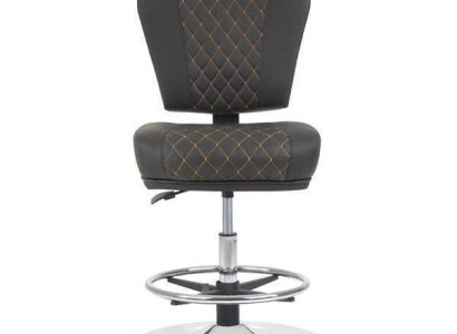 Stylish Bar Stool Chair Designer Metal Dining room chair Stool Bar Gray new